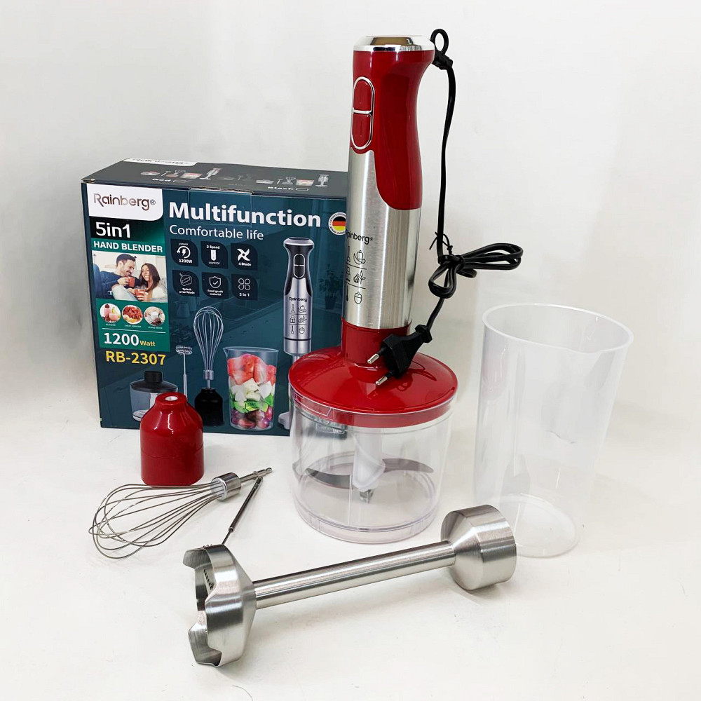 Блендери кухонні, Електричний блендер для збивання, Кухонний міксер з металевою чашею YZ-89 Івано-Франківськ - фото 3