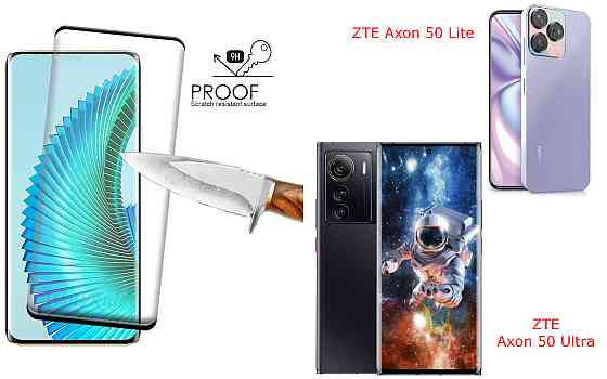 Захисне скло HyperGlass Pro для ZTE Axon 50 Lite, ZTE Axon 50 Ultra – максимальна чутливість та захист Київ