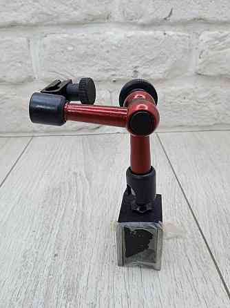 Шарнирная магнитная стойка 160 мм – компактное металлическое основание с регулировкой для индикатора. Харьков