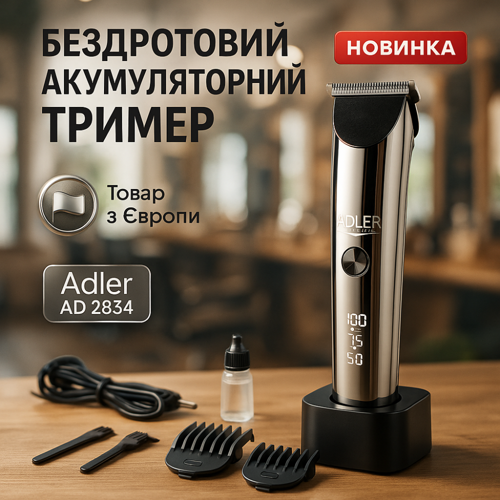 Электрическая машинка триммер для волос и бороды, Профессиональная аккумуляторная машинка Аккумулятор NV-24 Львов - изображение 10