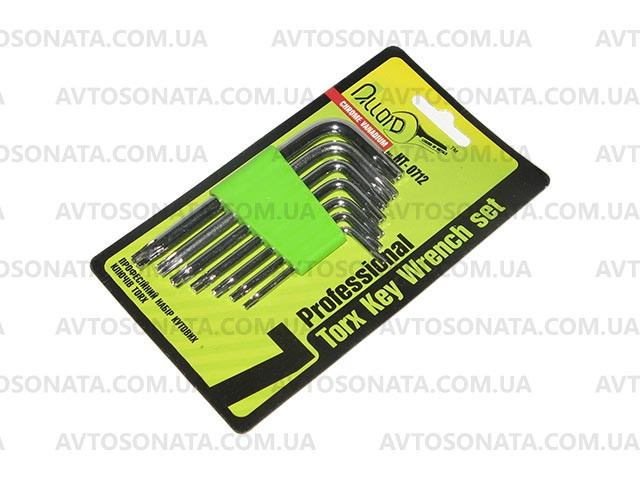 Набор звездочек TORX с секретом 7пр HT-0712 Alloid T10-T40 (наб.) Винница - изображение 2