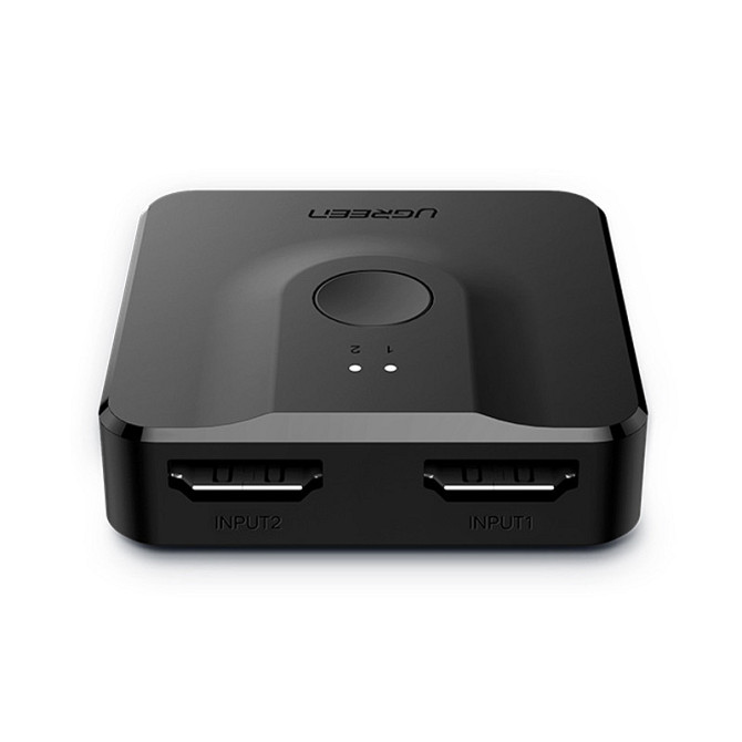 Двонаправлений перемикач HDMI 2.0 Ugreen CM217 (Чорний) Николаев - изображение 4