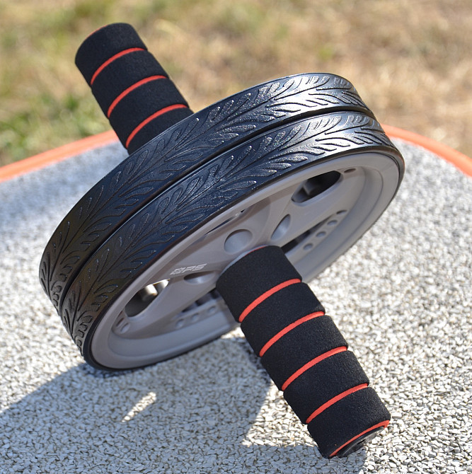 Колесо для преса Power System PS-4042 Dual-Core Ab Wheel Grey/Black Кам'янське - фото 5