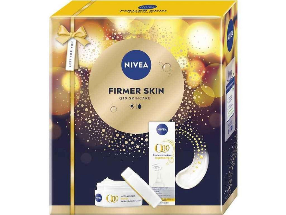 Набор подарочный для жеинок 2025 Firmer Skin Q10 Power: Крем 50мл Крем 15мл ТМ NIVEA Киев - изображение 1