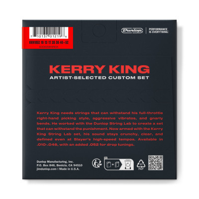 Струни для гітари Jim Dunlop String Lab Series Kerry King Guitar Strings (10-52) (KKN1052) Вінниця - фото 2