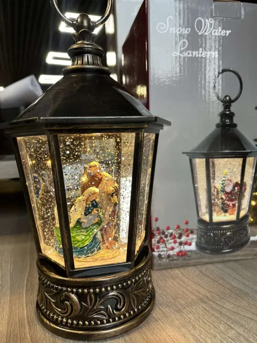 Jianlips Снеговик Музыкальный новогодний фонарь XMAS WDL 24077A Київ - фото 10