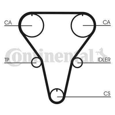 Ремень ГРМ CONTITECH CT769 Винница