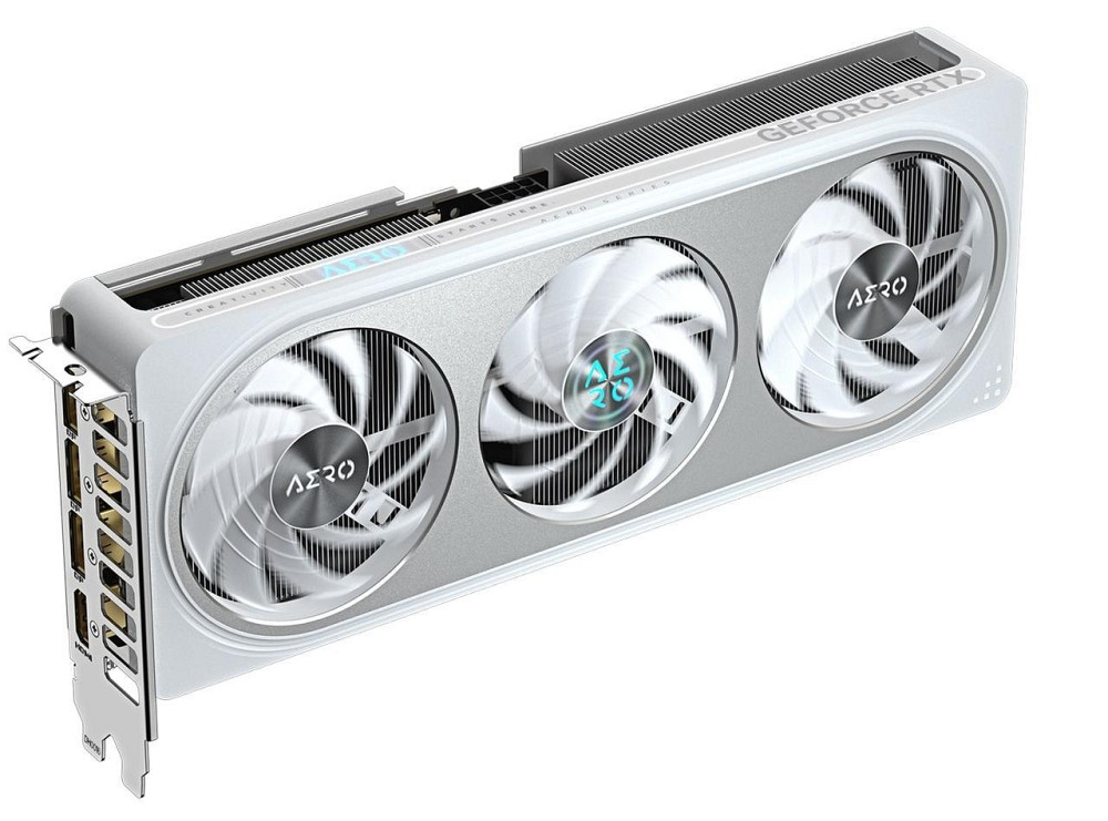 Відеокарта GF RTX 5060 Ti 8 GB GDDR7 Aero OC Gigabyte (GV-N506TAERO OC-8GD) ( Silver ) Харьков - изображение 3