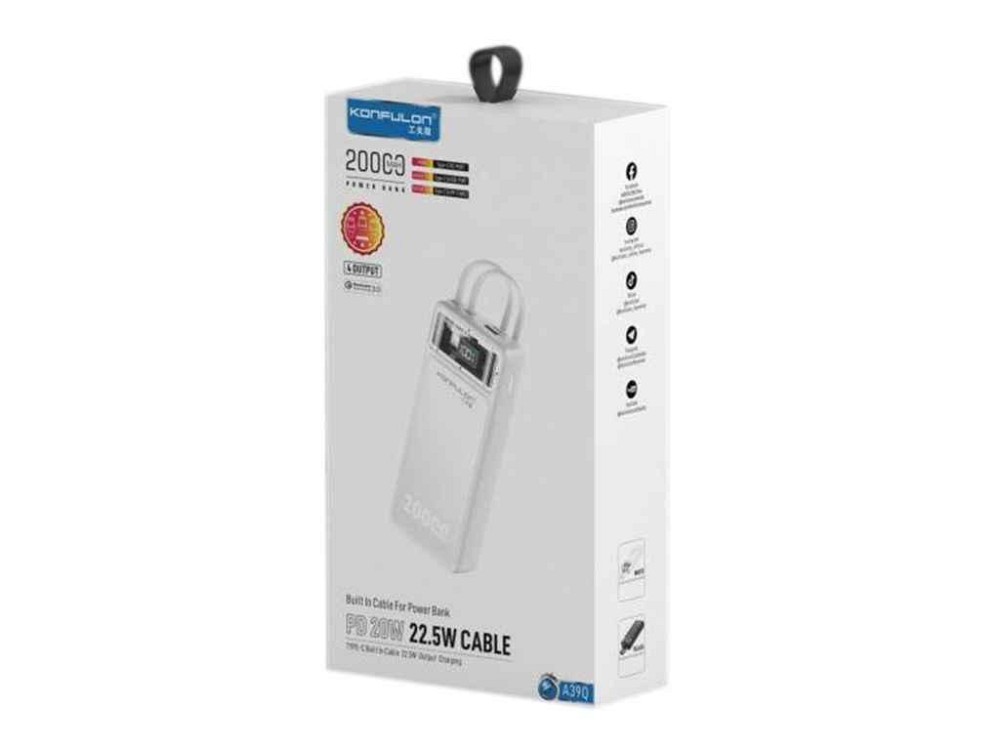 Power Bank 20000mAh A39Q ТМ Konfulon Київ - фото 1