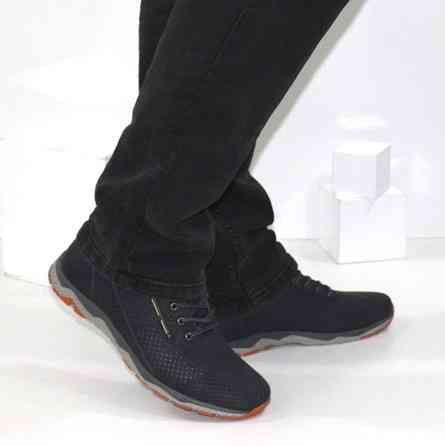 Мужские Туфли Летние Чёрные Мокасины Кроссовки Сеточка (размеры: 40,41,42,43,44) Видео Обзор - 576-2 Днепр