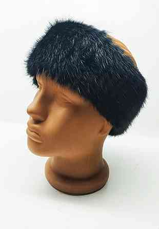 Норкова пов'язка на голову жіноча Чорний Харків
