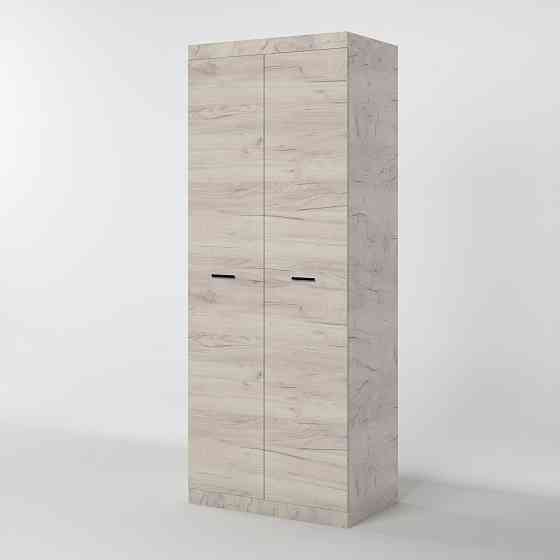 Шафа розпашна 2-х дверна Еверест Соната-800 дуб крафт білий (DTM-2687) Львів