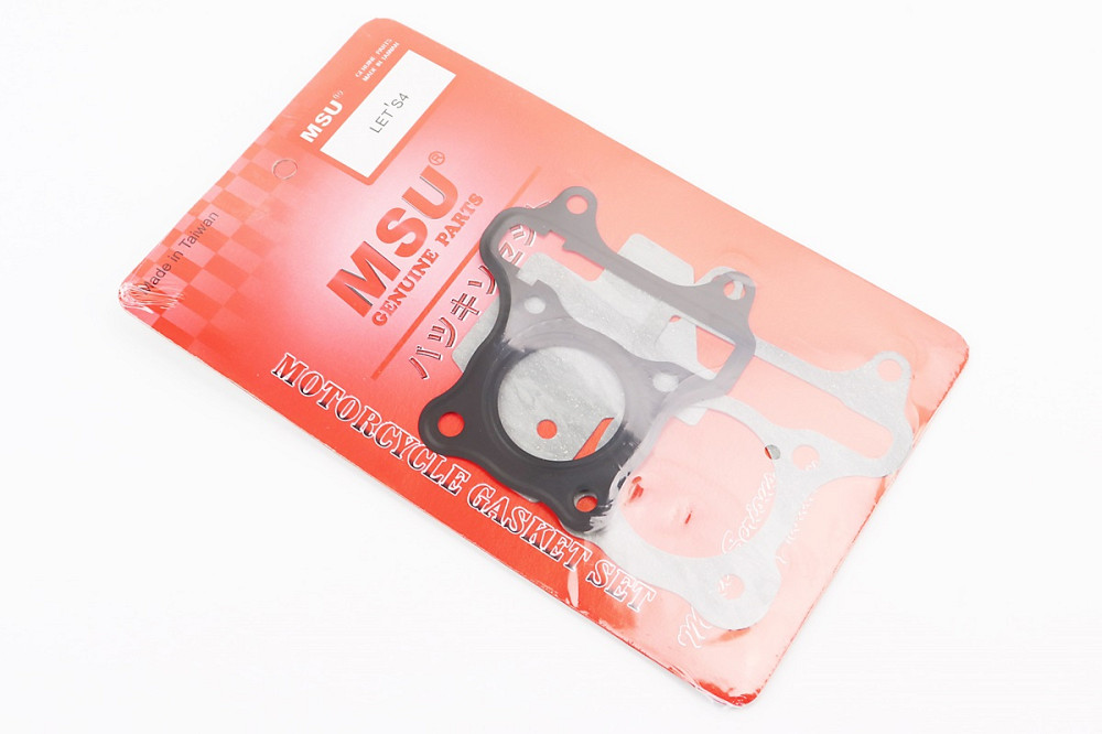 Прокладка поршнева Suzuki LET'S 4T50cc-39мм, к-кт 3 деталі (метал), Тайвань Київ - фото 2