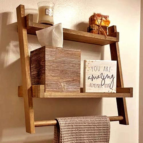 Полиця для ванної "Ломен" сієна Миколаїв - фото 1