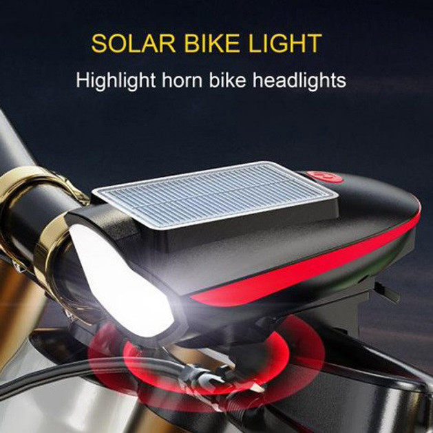 Ліхтар для велосипеда із зарядним пристроєм 7599, Велосипедний ліхтарик із зарядкою FJ-42 Івано-Франківськ - фото 1