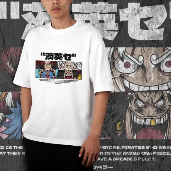 Футболка мужская с принтом Ван Пис Yonko Размер 48 Anime0279 Днепр