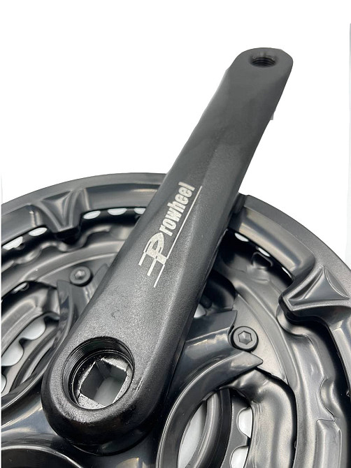 Велосипедный шатун Prowheel YP-006 28 / 38 / 48 Бровары - изображение 4