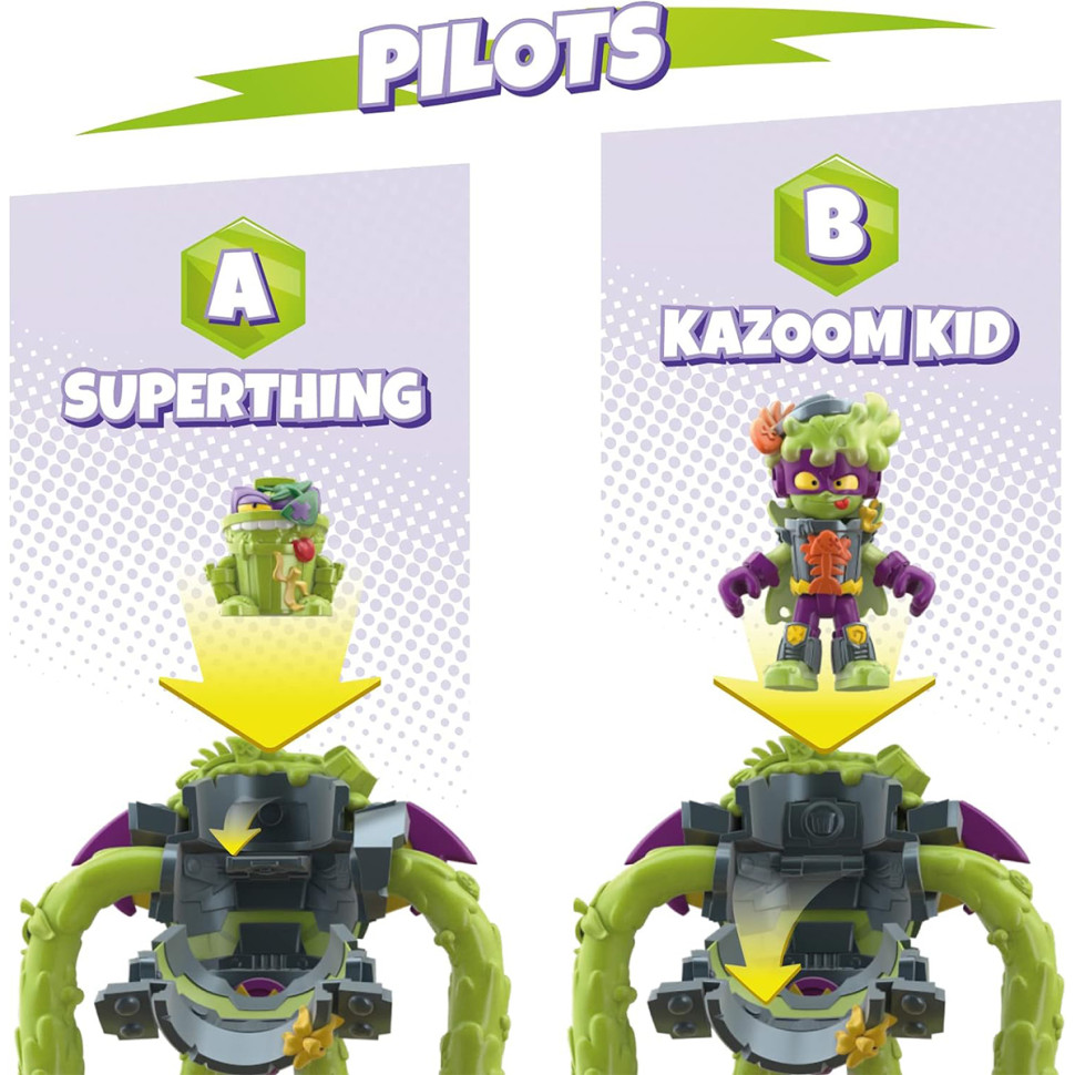 Игровой набор Супербот Трешер Superthings S PSTSP116IN60 робот, казум-кид, фигурка Винница - изображение 4