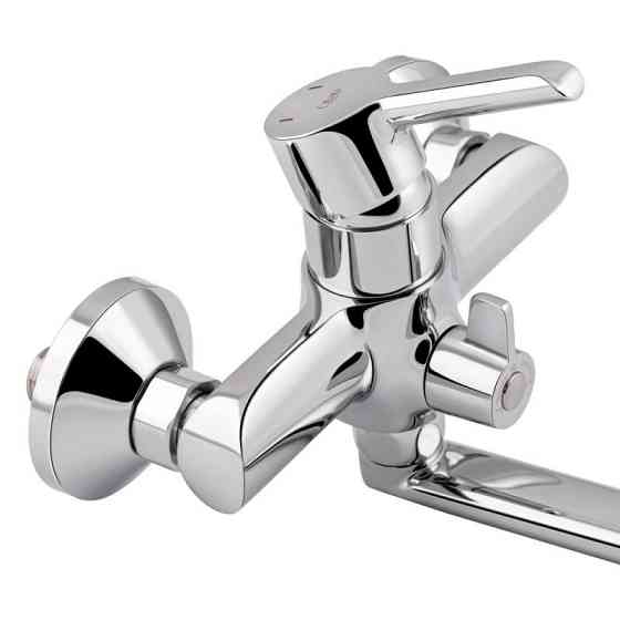 Змішувач для ванни Qtap Grand CRM 005 з душовим гарнітуром (QTGRACRM005) Київ