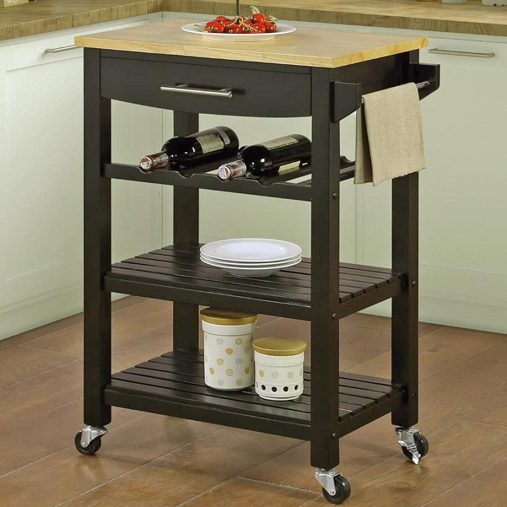 Стіл-візок "Нелвіл" венге-каррі Миколаїв - фото 1