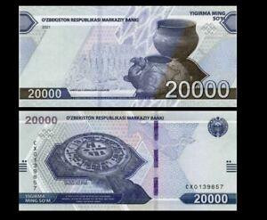 Uzbekistan Узбекистан - 20000 Sum 2021 UNC Полтава - фото 1