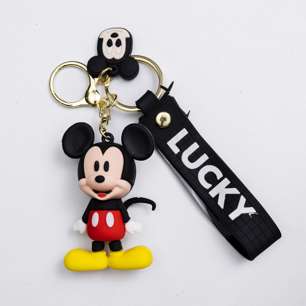 Брелок Міккі Маус для ключів та сумки 4×6.5 см Київ - фото 1