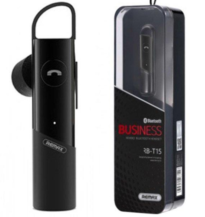 Беспроводная Bluetooth гарнитура Remax RB-T15 Black Винница