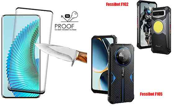 Захисне скло HyperGlass Pro для Fossibot F102, Fossibot F105 – максимальна чутливість та захист Київ