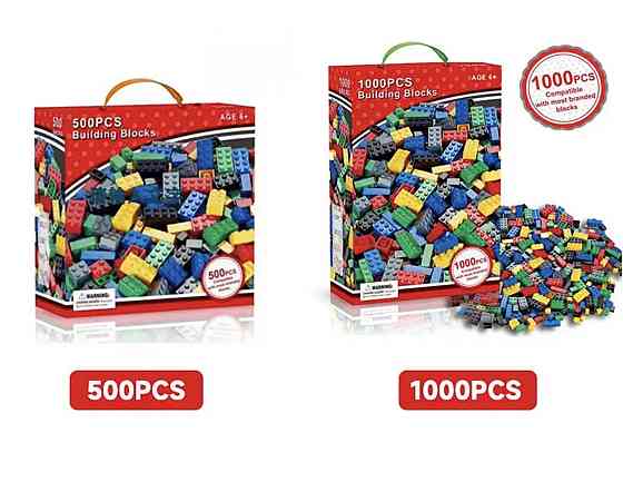 Конструктор для дітей 500 кубиків дитячий конструктор Кам'янець-Подільський