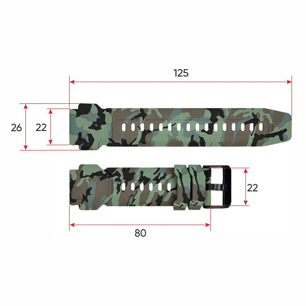 Ремешок для смарт часов Modfit Warrior Camo Green SBR Киев - изображение 3