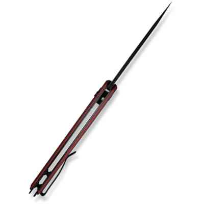 Нож Sencut Squiggy, Burgundy/Black G10, Darkwash (S24082A-3) Винница