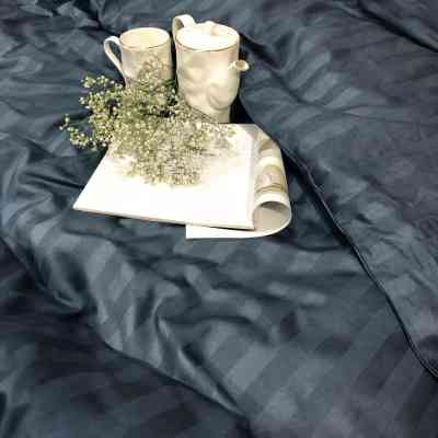 Постільна білизна Tiare 67 Сатин Страйп Кольоровий полуторний (67_Stripe_pl) Вінниця