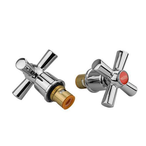 Ручки з кранбуксами для змішувача ZERIX Handles SET-A827 (пара) Харків - фото 1