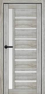 Дверь межкомнатная Порталино PL-01 Санома гриджо сатин Киев - изображение 1