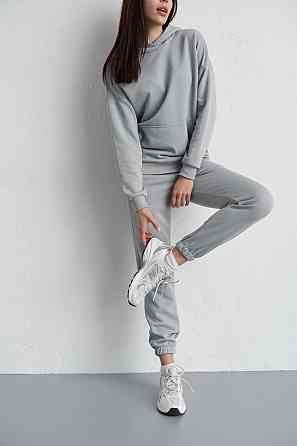 Костюм женский спортивный демисезонный Серый S Харьков