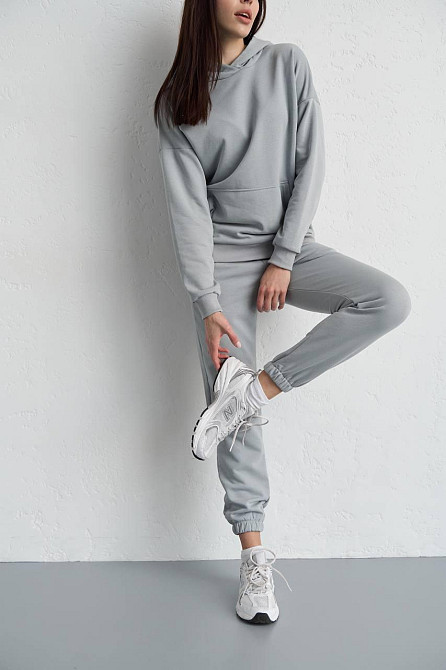Костюм женский спортивный демисезонный Серый S Харьков - изображение 1