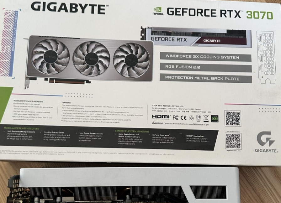 Відеокарта: Nvidia 3070 GIGABYT. Київ - фото 3