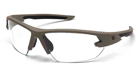 Захисні окуляри Venture Gear Tactical Semtex 2.0 Tan (clear) Anti-Fog, прозорі в пісочній оправі Запоріжжя