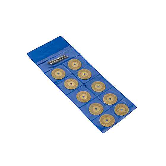 Коло відрізне алмазне (золоте) 25мм 10шт +2 штанги тримач (511070946) Київ