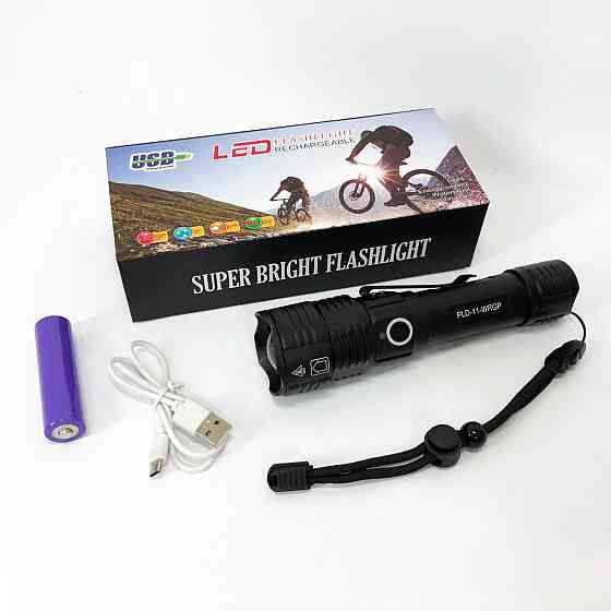 Фонарик police оригинал PLD-11-4XPE(RGB), Ручной аварийный фонарь, Алюминиевый фонарь 18650 PZ-54 Львов