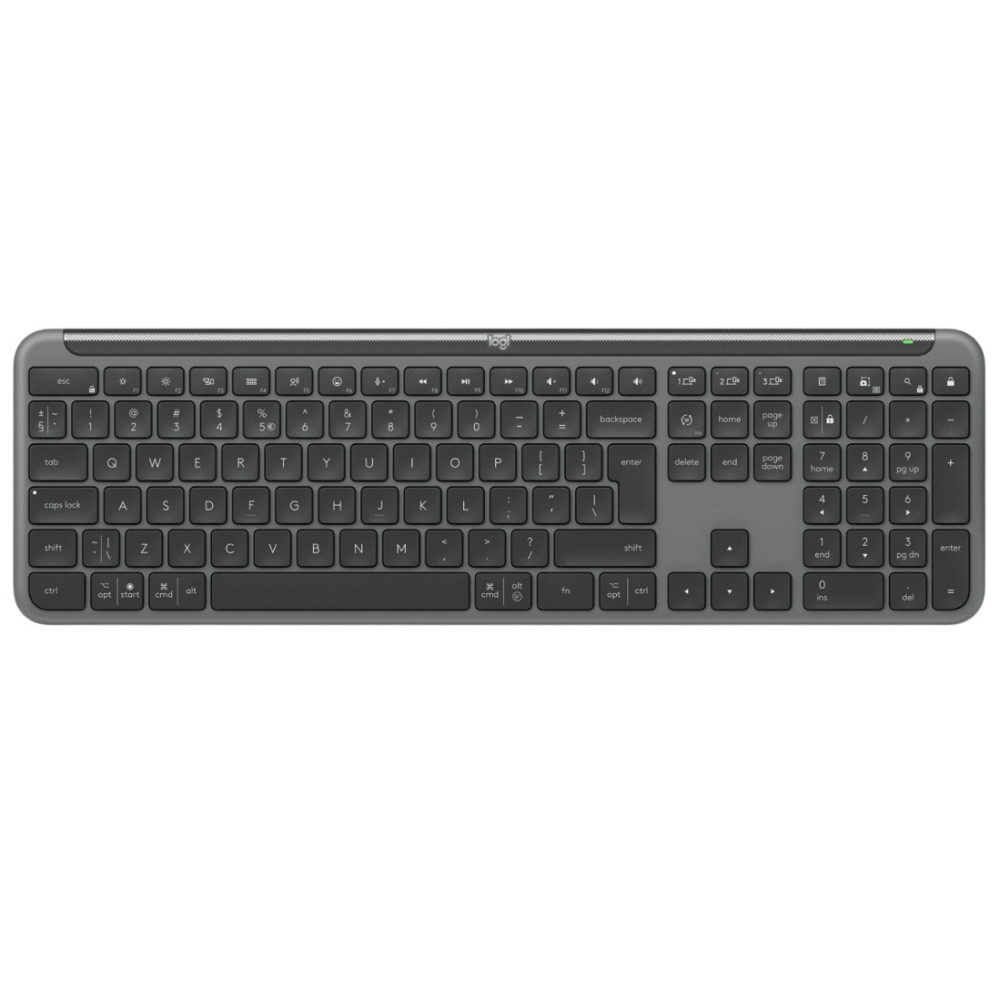 Клавіатура бездротова Logitech Signature Slim K950 US Graphite USB (920-012465) ( Сірий ) Харків - фото 20
