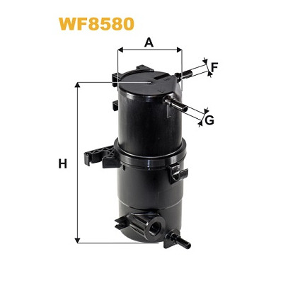 Фильтр топливный Wixfiltron WF8580 Винница - изображение 1