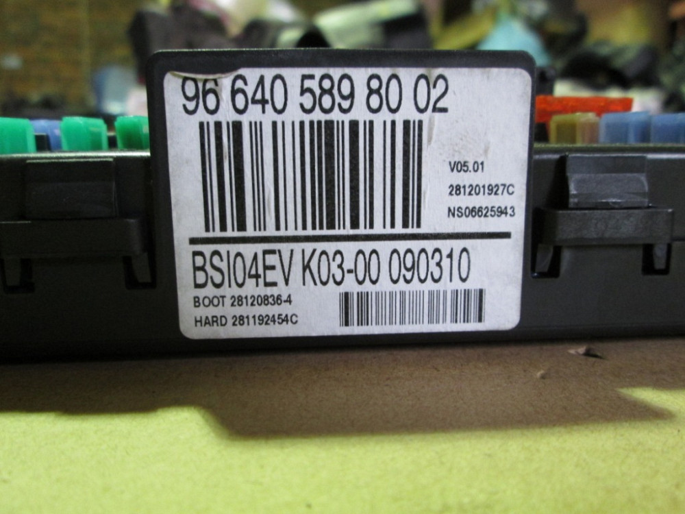 Блок керування двигуном Citroen Berlingo 1.6 hdi 2008-2015 (0281013872) Ковель - фото 3