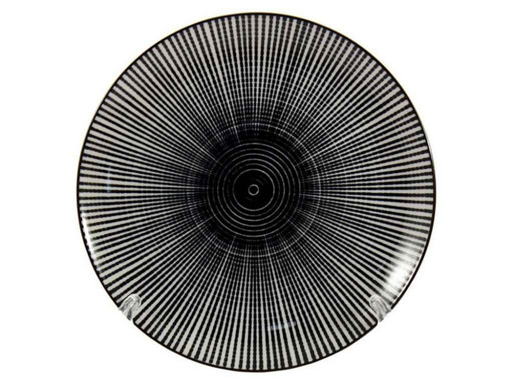 Тарелка мелкая No9,5 d=240мм Космо black (6 шт в уп) CLW-6 ТМ INTEROS Киев - изображение 1