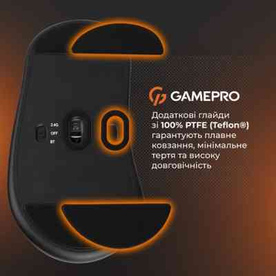 Мишка GamePro Genesis Avenger Wireless/Bluetooth/USB White (GM096W) Вінниця