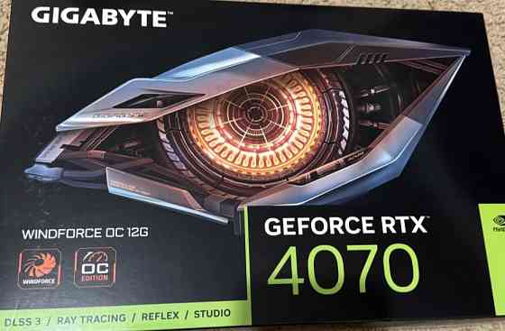 Видеокарта: Gigabyte RTX 4070 , 12G Киев