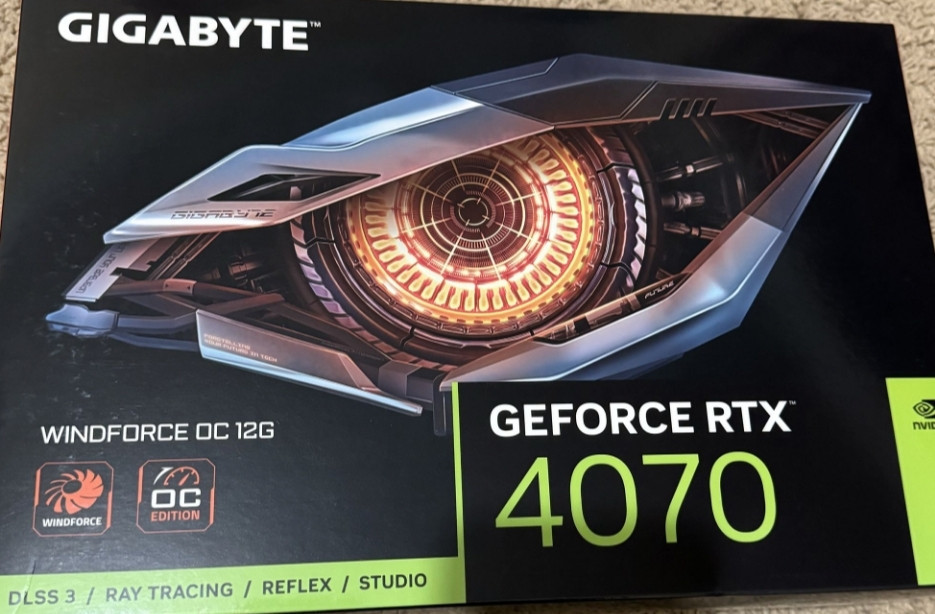 Видеокарта: Gigabyte RTX 4070 , 12G Киев - изображение 1