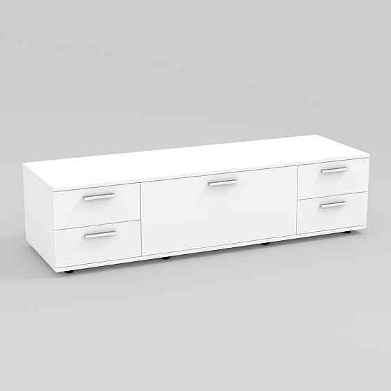 Тумба в гостиную Hugo H-6, Белый, 1640/520/420 Львов