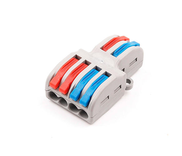 Паралельний розгалужувач-сплітер дротів, 6 виходів, 400 В 32 А, 0.08- 4 мм2, SPL-62, gray Полтава - фото 1