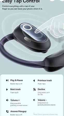 Навушники Baseus Eli Fit Open-Ear. Киев